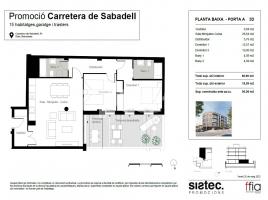 Pis, 91.00 m², neu, Carretera de Sabadell, 51