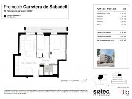 Pis, 63.00 m², neu, Carretera de Sabadell, 51