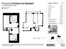 New home - Flat in, 127.00 m², new, Carretera de Sabadell, 51
