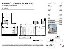 Dúplex, 136.00 m², جديد, Carretera de Sabadell, 51