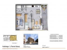 Piso, 63.00 m², cerca de bus y tren, nuevo, Centre Vila - La Geltrú