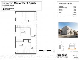 Pis, 57.00 m², جديد, Calle de Sant Gaietà, 2