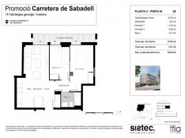 Pis, 63.00 m², nou, Carretera de Sabadell, 51