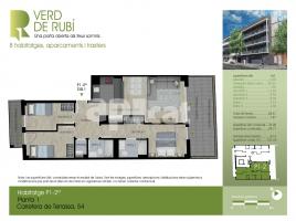 Flat, 90.00 m², Carretera Terrassa, 54