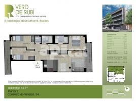 Piso, 92.00 m², Carretera Terrassa, 54