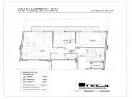 Obra nova - Pis a, 58.00 m², prop de bus i tren, Calle del Llobregat