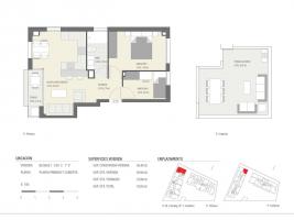 البناء الجديد - Pis في, 55.04 m²